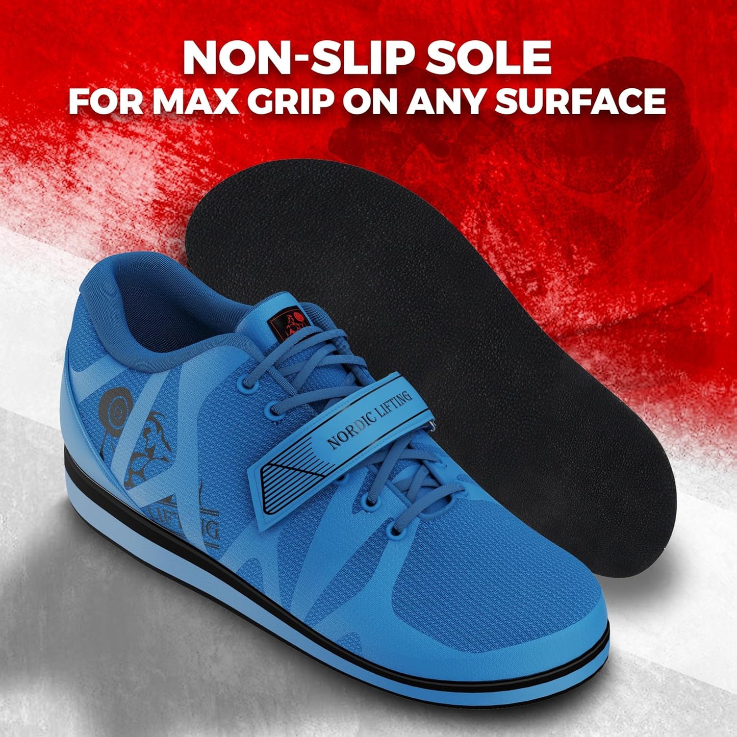 Powerlifting Shoes for Heavy Weightlifting - Men'S Squat Shoe - MEGIN